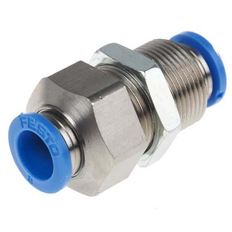 Festo QSS Series, 130642 Pneumatic Fitting, POM, Stainless Steel, Polybutylene Terephthalate Reinforced, Polypropylene,
