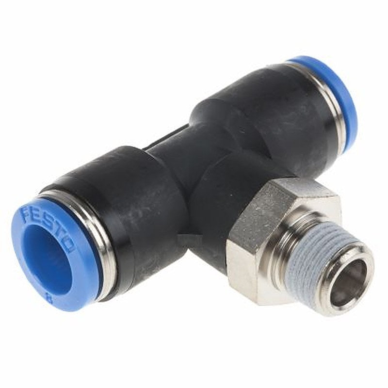 Festo, 153109, High Alloy Stainless Steel, Nickel Plated Brass, Polypropylene, Nitrile Butadiene Rubber,