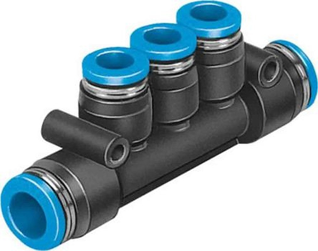 Festo Push In 6 mm 4 Outlet Manifold Tube