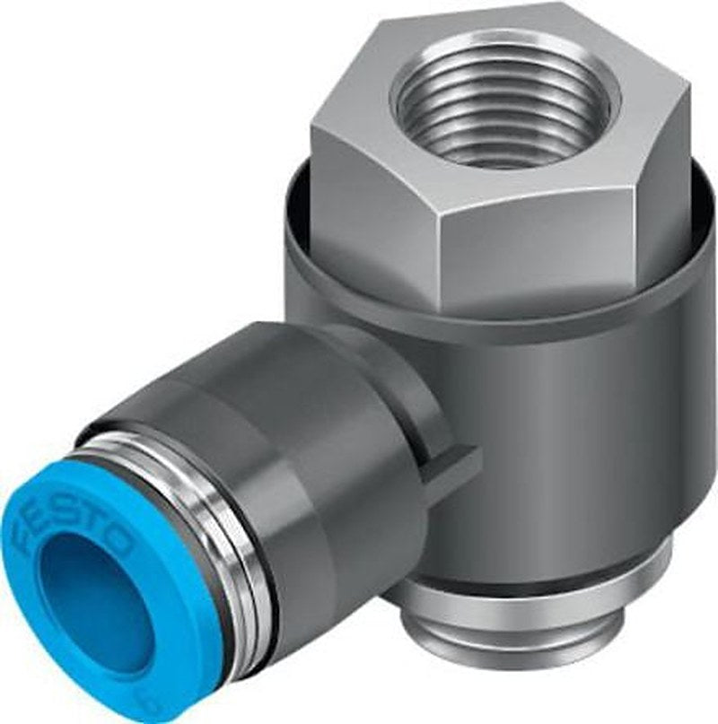 Festo G 1/4, 186205 10 mm (For Tubing Outside Diameter)