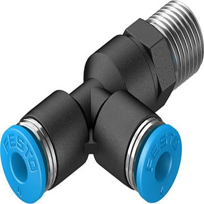 Festo R 1/8 in, 153117 4 mm, Push-in Fitting Polybutylene Terephthalate, Nitrile Rubber, Polyoxymethylene (Release
