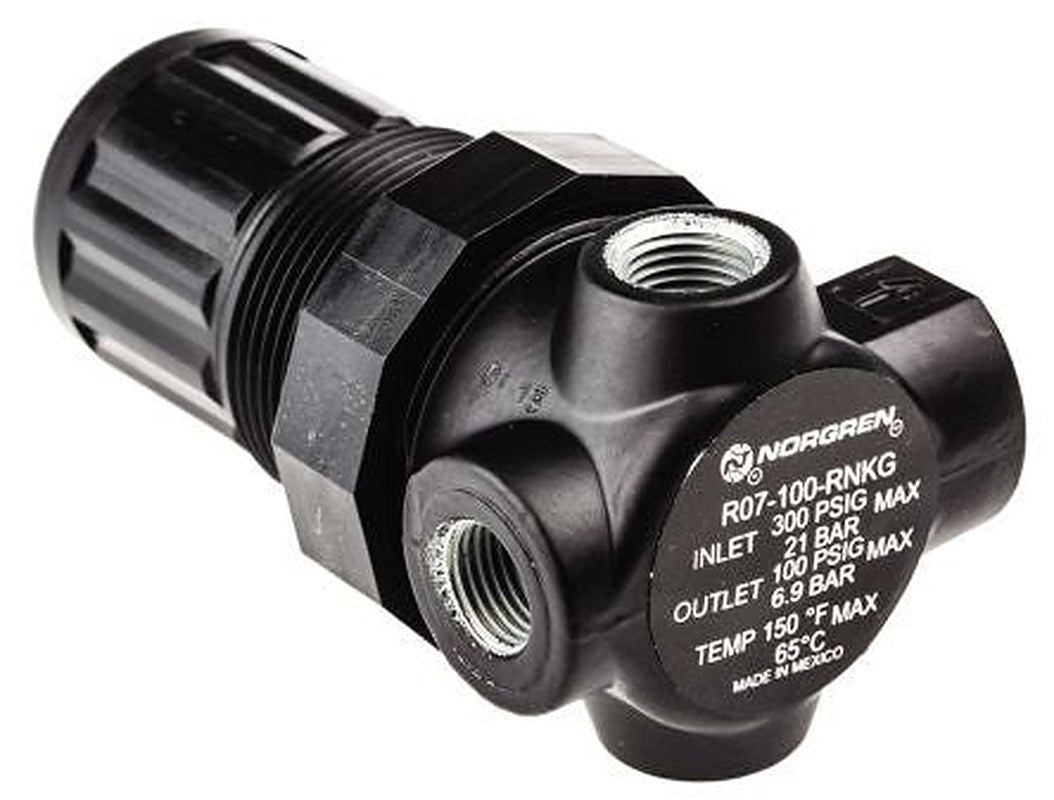 Norgren Pneumatic Regulator -, G 1/8 0.3 bar R07
