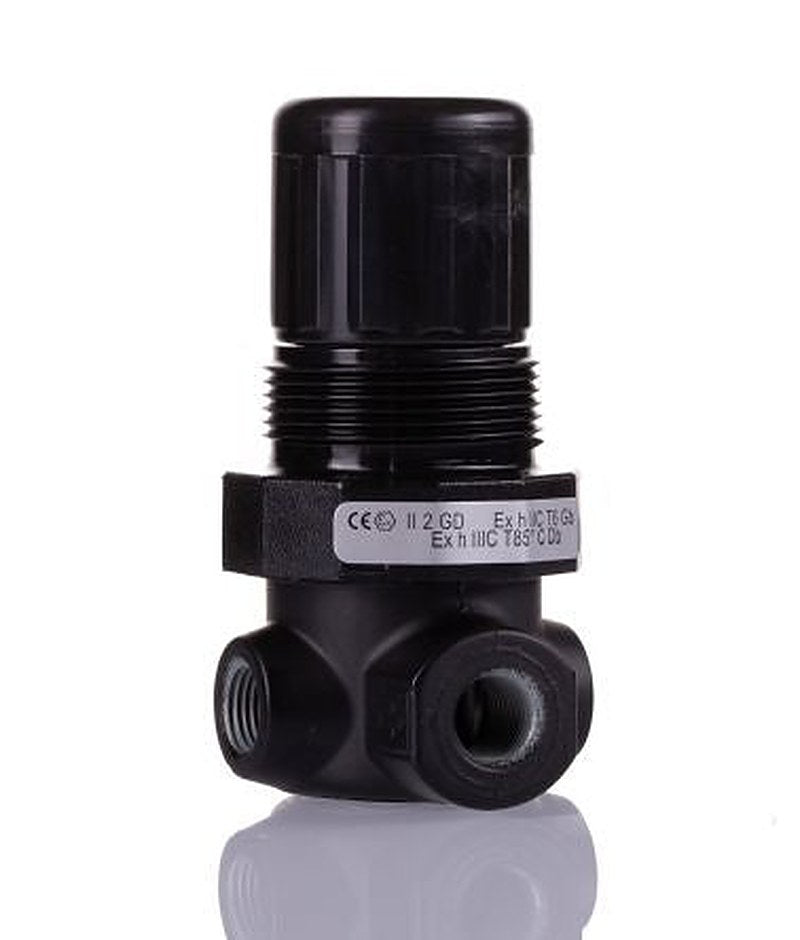 Norgren Pneumatic Regulator -, G 1/8 in or G 1/4 in Rc1/8 in 0.3 bar R07