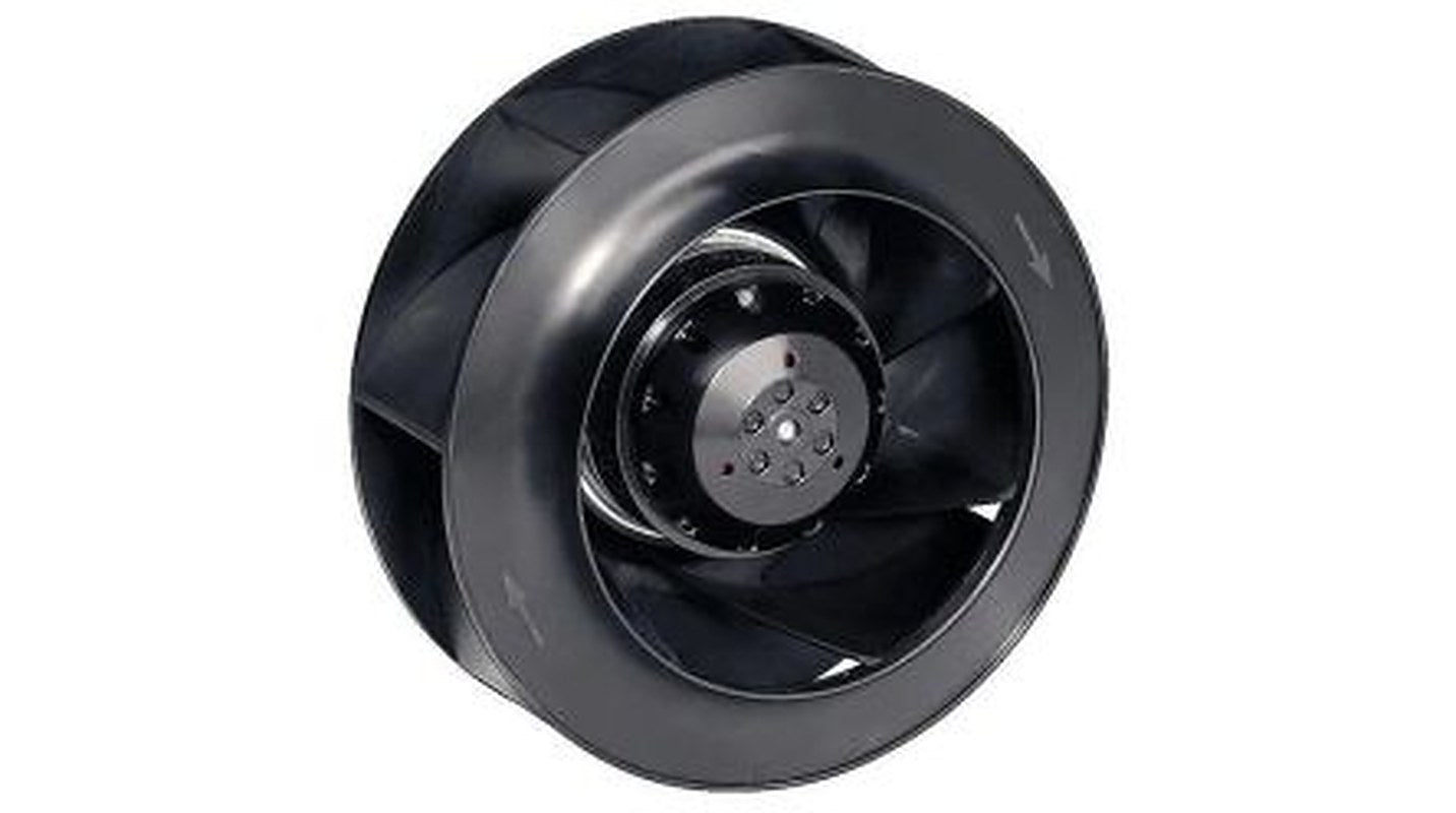 ebm-papst R2E Series Centrifugal Centrifugal Fan, 230V, 730 m³/h, AC Operation 225 mm x 225mm x 88 mm