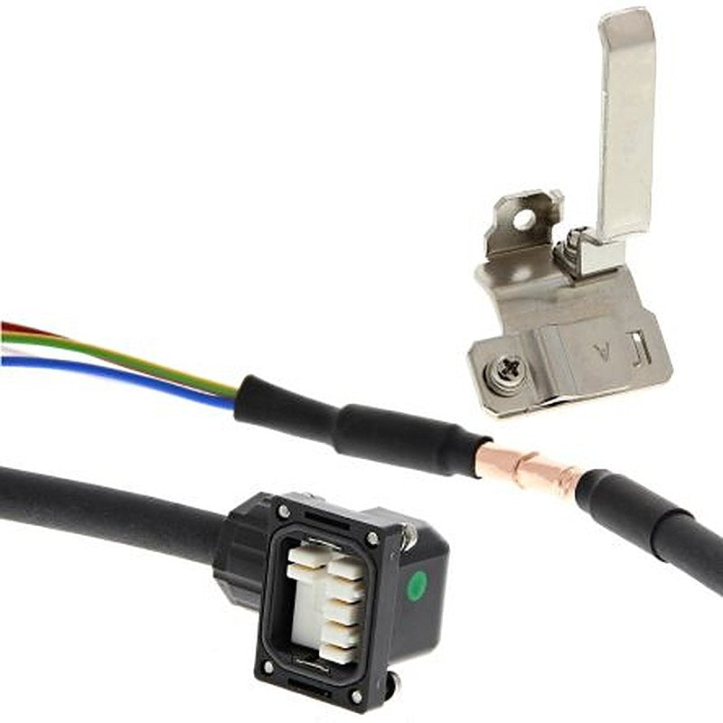 Omron Power Cable R88A Series Cable for Use with 1S Series Servo Motor with 230 V