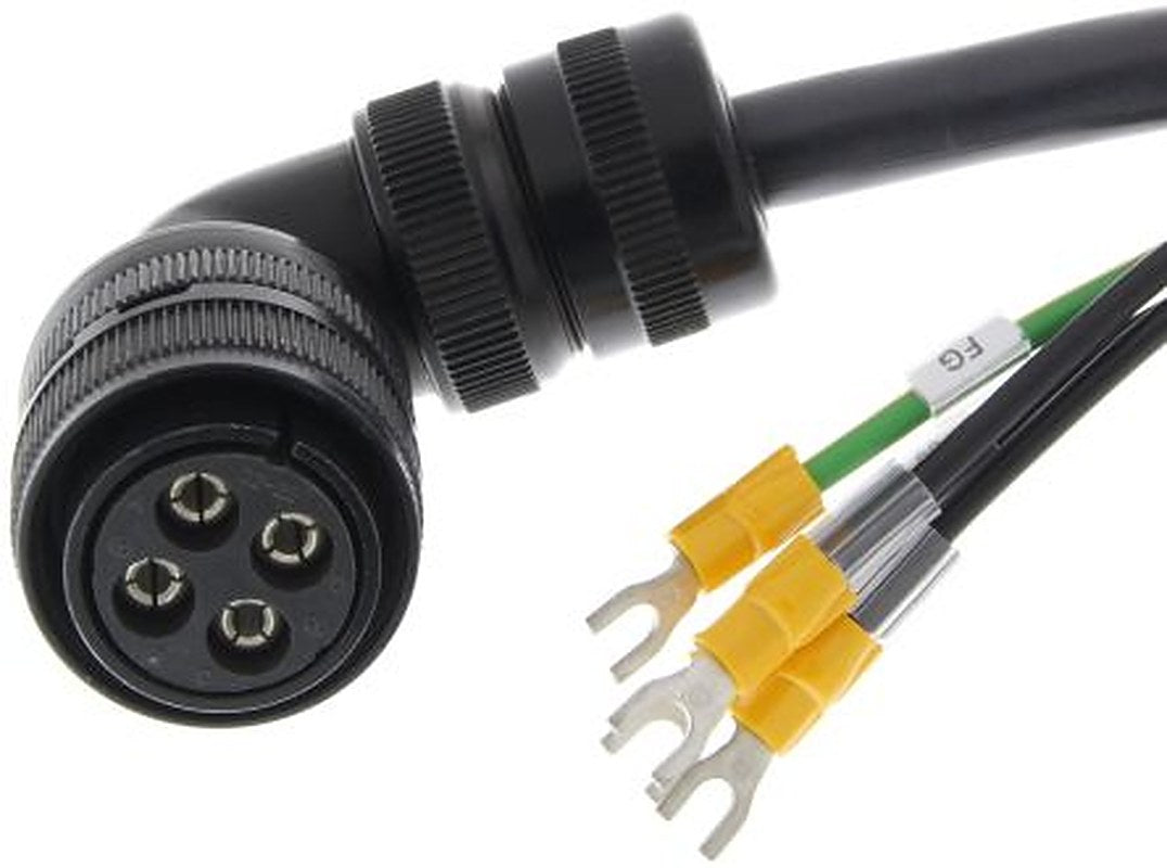 Omron Power Cable R88A Series Cable for Use with G5 Series Servo Motor with 400 V