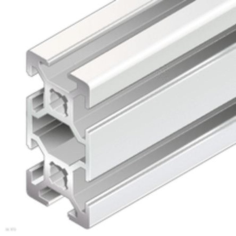 Bosch Rexroth Silver Aluminium Strut Profile 20 x 40 mm 6 mm Groove, 1000 mm Length, 20 x 40 mm Square, Series R9