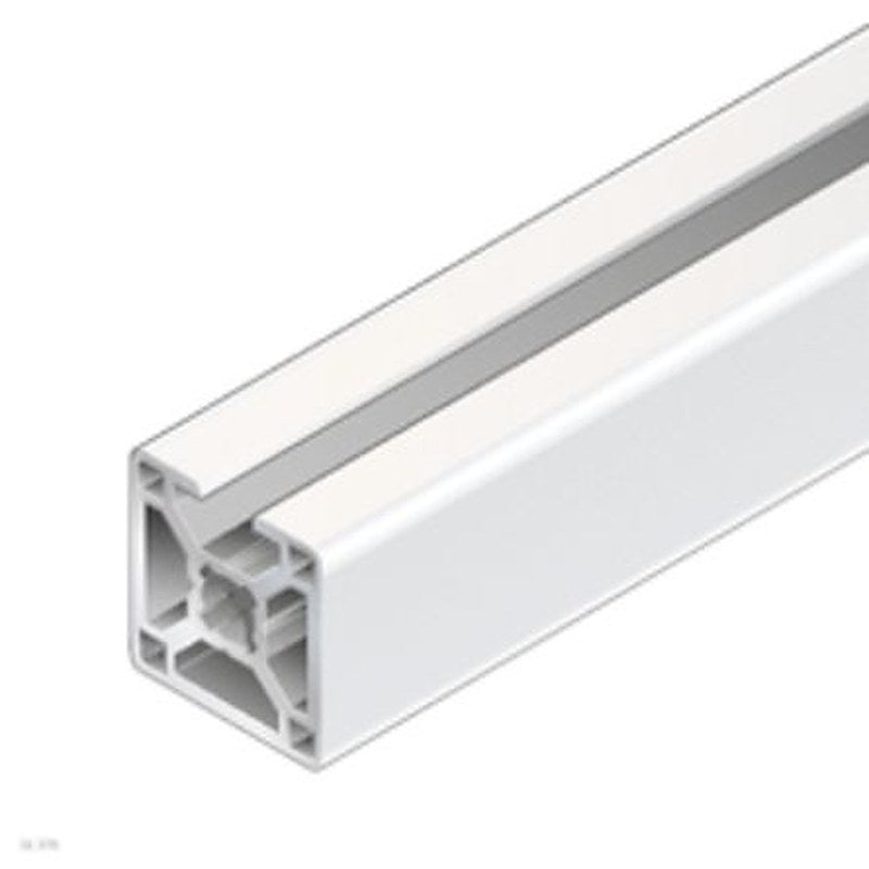 Bosch Rexroth Silver Aluminium Strut Profile 30 x 30 mm 8 mm Groove, 2000 mm Length, 30 x 30 mm Square, Series R9