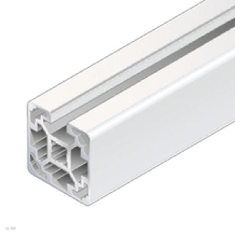 Bosch Rexroth Grey Aluminium Strut Profile 40 x 40 mm 10 mm Groove, 2 m Length, 40 x 40 mm Square, Series R9