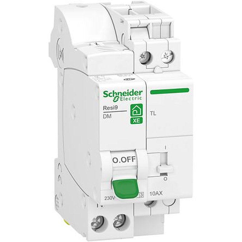 Schneider Electric Resi9 Resi9 XE Miniature Circuit Breaker - 1-Pole, 10A Current Rating, 3000 A, 250V ac