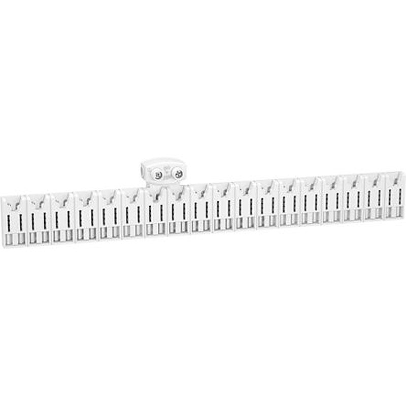 Schneider Electric Distribution Block, 18 Way, 230V, 63A, White