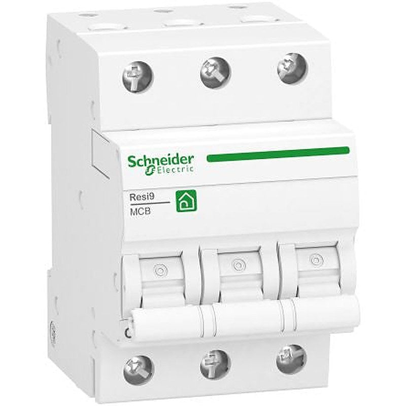 Schneider Electric Molded Case Circuit Breaker 3-Pole 20A, DIN Rail