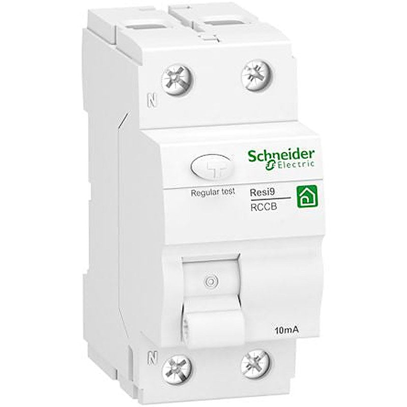 Schneider Electric R9R Series Residual Current Circuit Breaker, 25A, 2-Pole, 10 mA, Type A, 500 A 230V ac