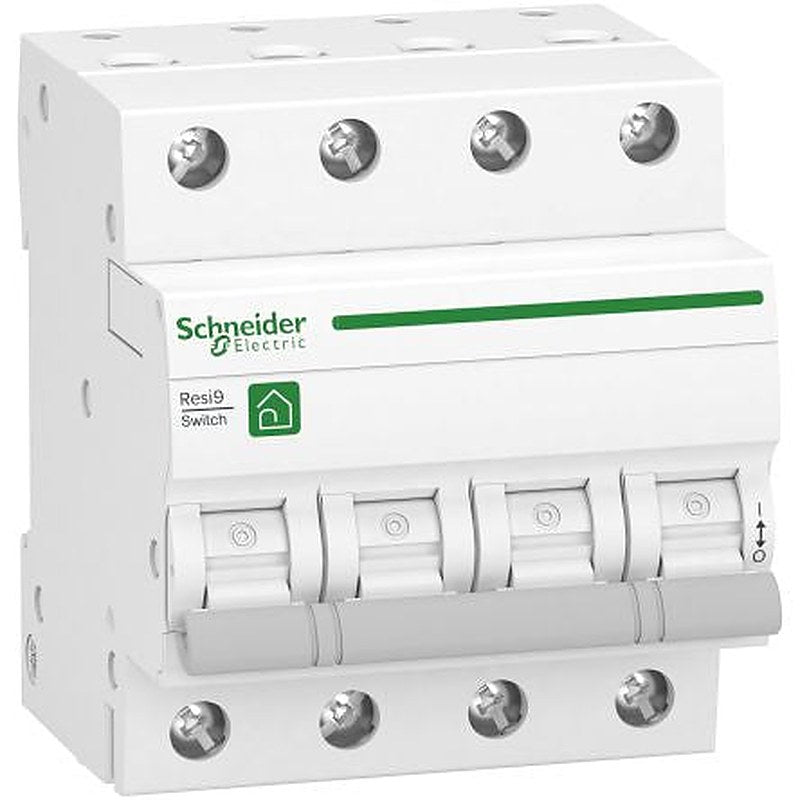 Schneider Electric Molded Case Circuit Breaker 4-Pole 63A, DIN Rail