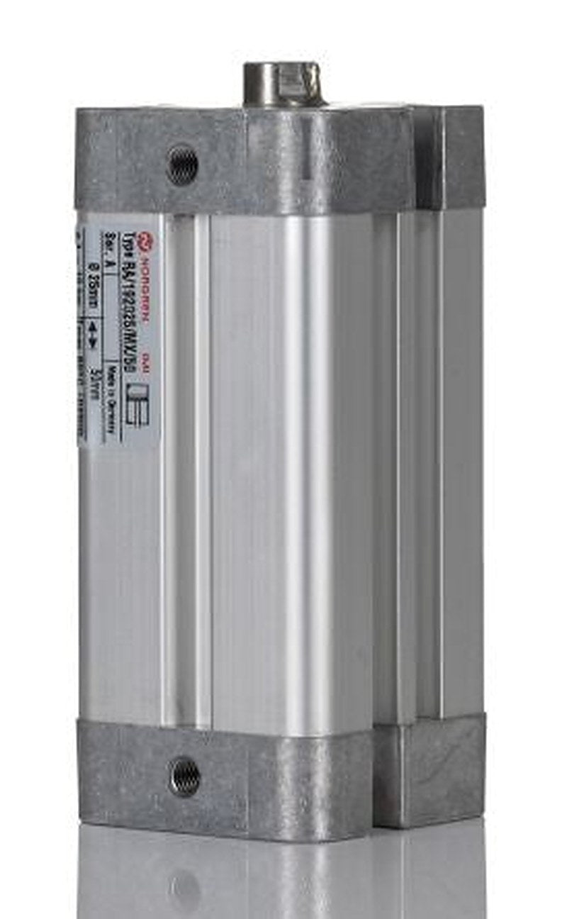 Norgren Pneumatic Compact Cylinder - RA/192025/MX/50 25 mm Bore, 50 mm ISO Compact Series, Double Acting Acting