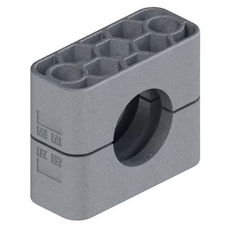 ParkerAluminium Hydraulic Pipe Clamp for 40 mm OD Tube, RAA540X