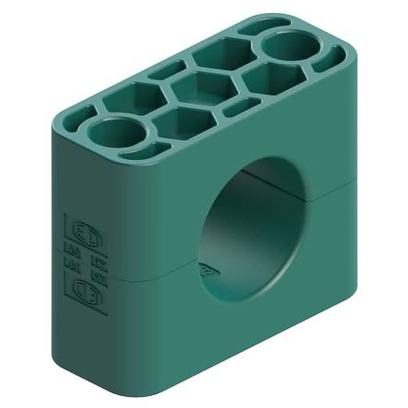 ParkerPolypropylene Hydraulic Pipe Clamp for 26.9 mm OD Tube, RAPG426.9X