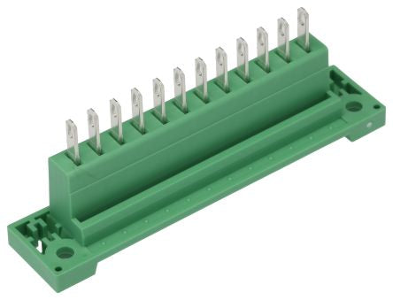 Phoenix Contact DFK-MSTB 2.5/12-G-5.08 Series Pluggable Terminal Block, 12-Contact, 5.08 mm Pitch, 1 Row, 0707332