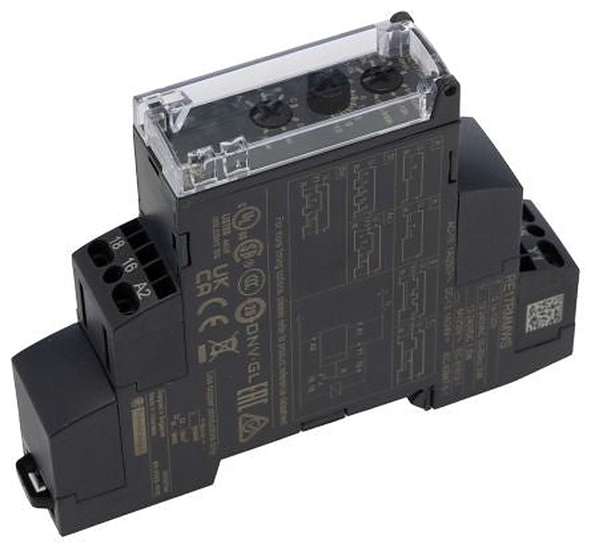 Schneider Electric Harmony Time Series DIN Rail Timer Relay, 1-Contact, 12 to 240 V dc 12V ac, 240 V ac, 1 s to 100 h,