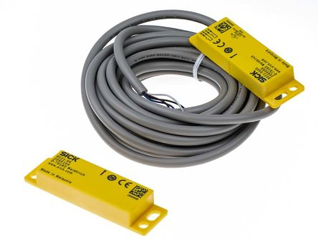 SICK RE21 Series Magnetic Non-Contact Safety Switch, Vistal Housing, 30V dc, NC, Cable