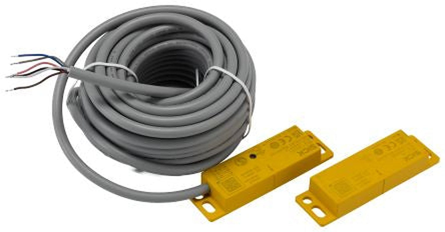 SICK RE27 Series Magnetic Non-Contact Safety Switch, Vistal Housing, 30V dc, 2 NO, Cable