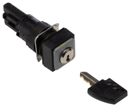 Eaton RMQ16 3-position Key Operator Key Switch Head, Maintained, 16 mm Cutout