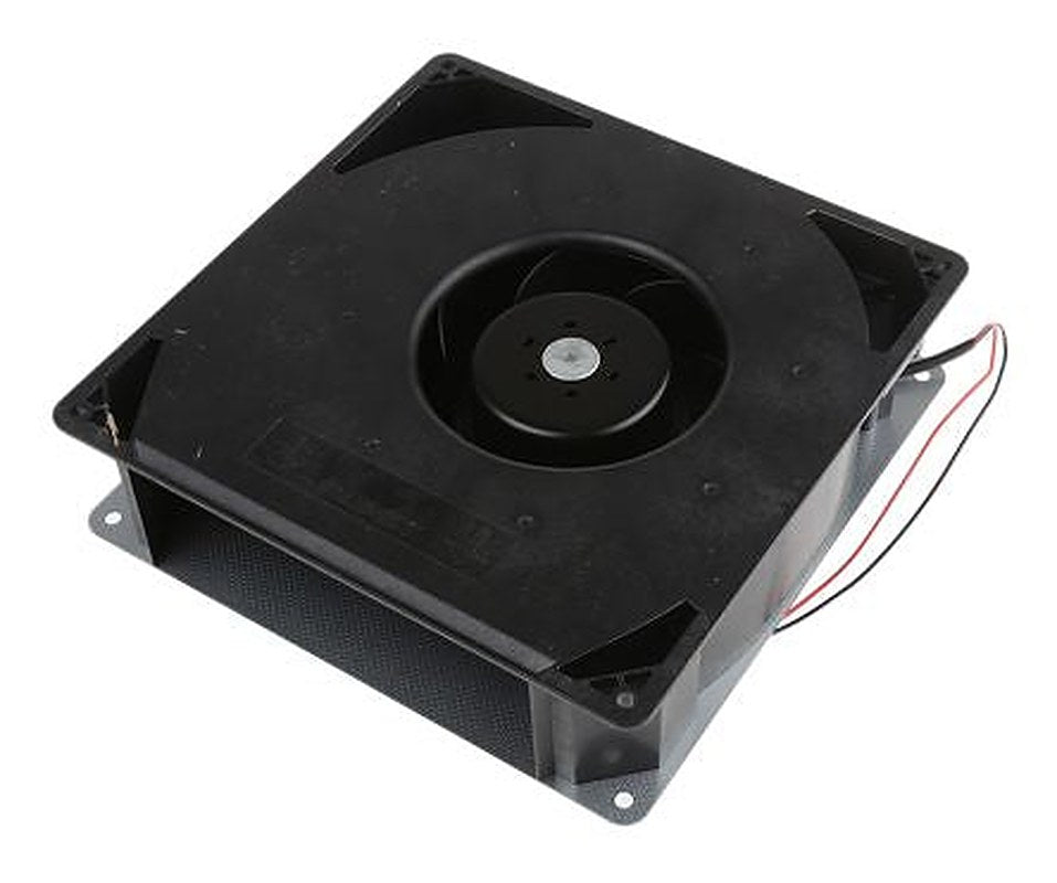 ebm-papst RG 160 NTD Series Centrifugal Centrifugal Fan, 24V dc, 308 m³/h, DC Operation 220 mm x 220mm x 56 mm