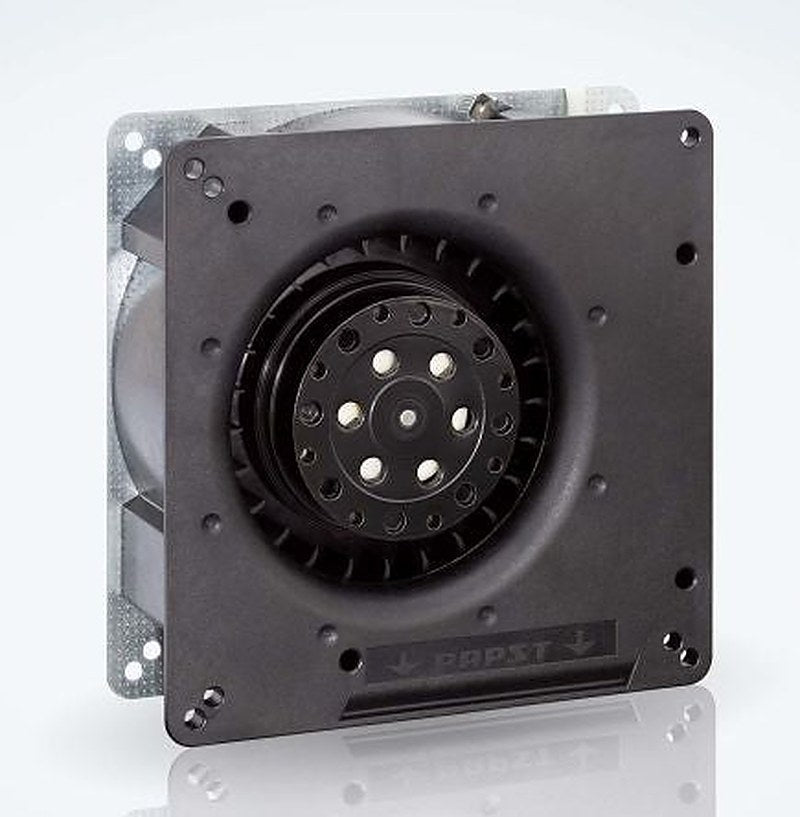 ebm-papst RG 90 N Series Centrifugal Centrifugal Fan, 24V dc, 55 m³/h, DC Operation 135 mm x 135mm x 38 mm