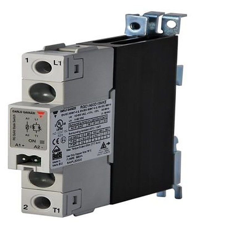 Carlo Gavazzi RGC1 Series Solid State Relay, 30 A Load, DIN Rail Mount, 660 V ac Load, 32V dc Control