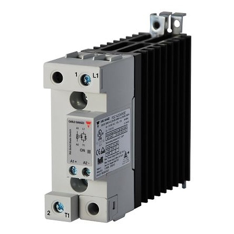 Carlo Gavazzi RGC Series 1-Phase Solid State Contactor, 25 A Load, DIN Rail Mount, 660 V ac/dc Load, 32V ac/dc Control