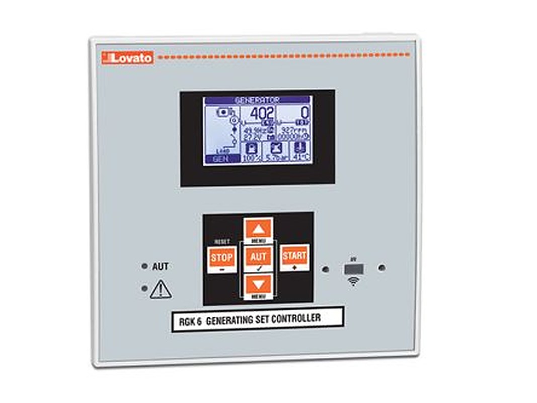 Lovato LCD Digital Panel Multifunction Meter for TRMS Voltage, Frequency, TRMS Current,  144 mm  x 144 mm
