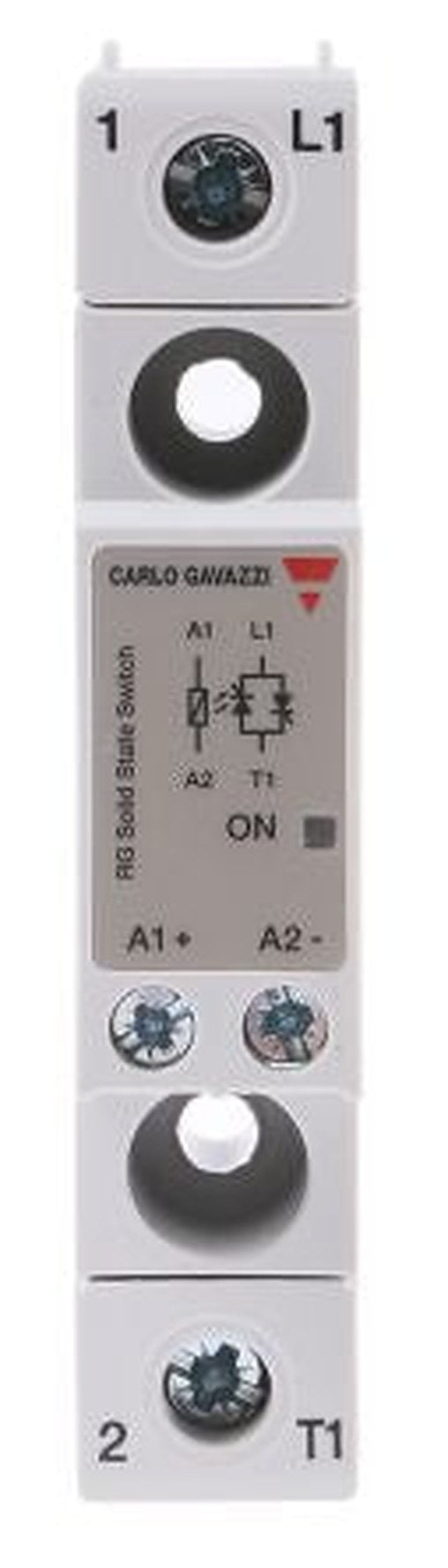 Carlo Gavazzi RGS1 Series Solid State Relay, 25 A Load, Panel Mount, 240 V ac Load, 32V Control