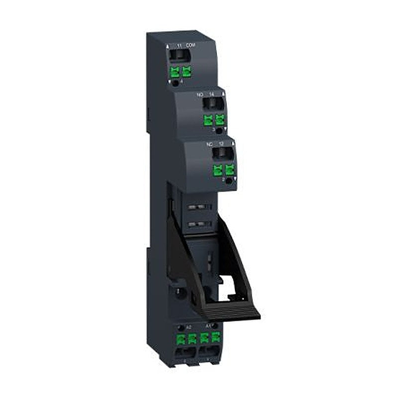 Schneider Electric RGZ 1 Way 300V DIN Rail Relay Socket, for use with RXG1 Relays