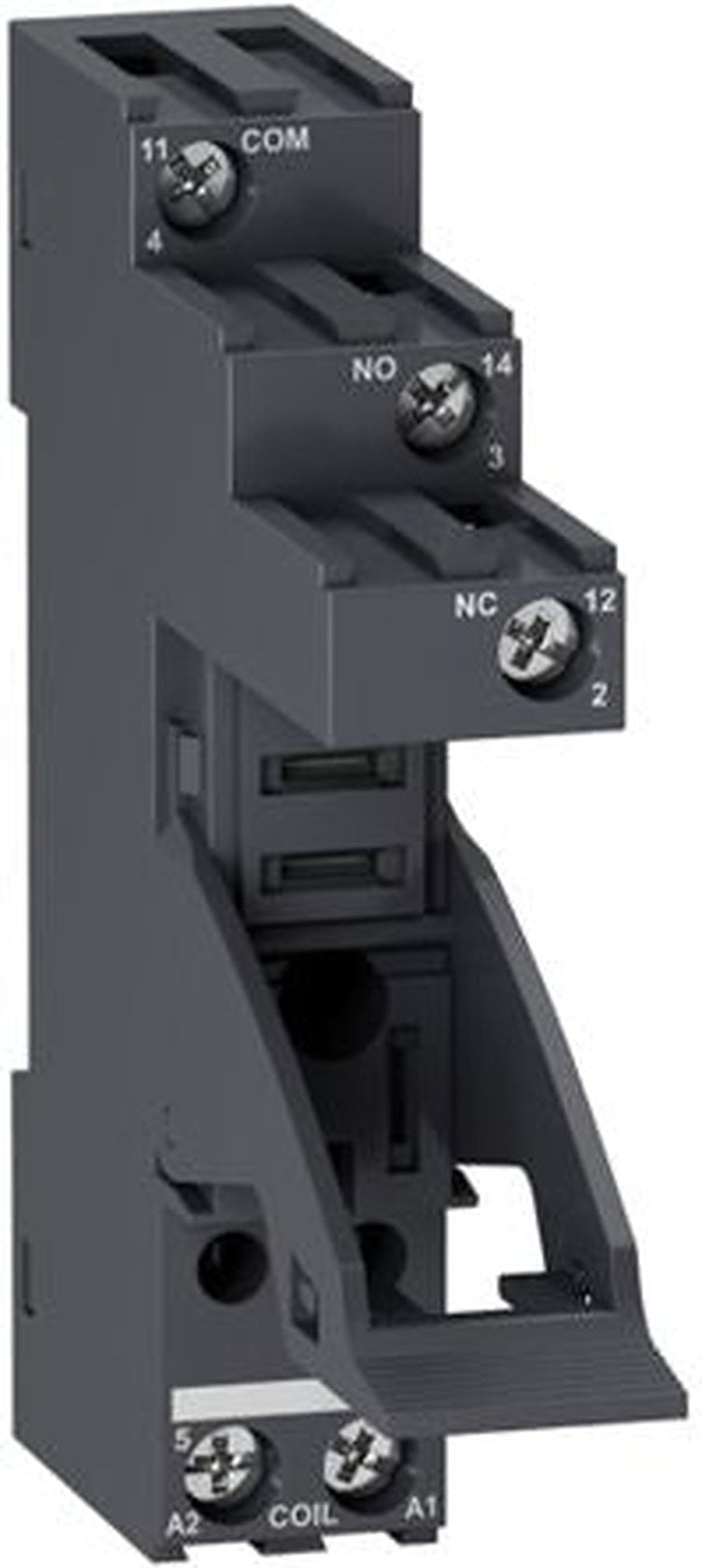 Schneider Electric Harmony Relay RXG 5 Way 250V DIN Rail Relay Socket, for use with RXG Series Relay
