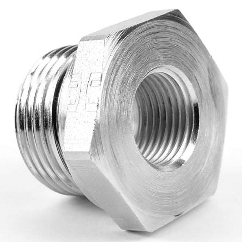 Parker RI1/8EDX1/4CF Hydraulic Fitting Male G, Steel, 0.13 in Hose ID