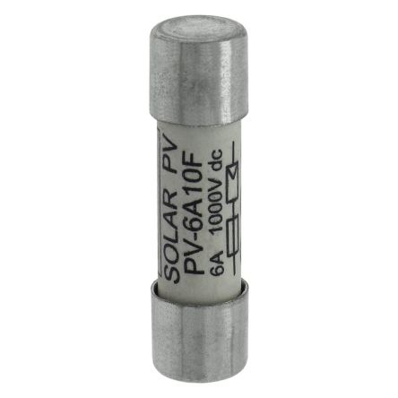 Eaton 6A Ceramic Cartridge Fuse, 10 x 38 mm