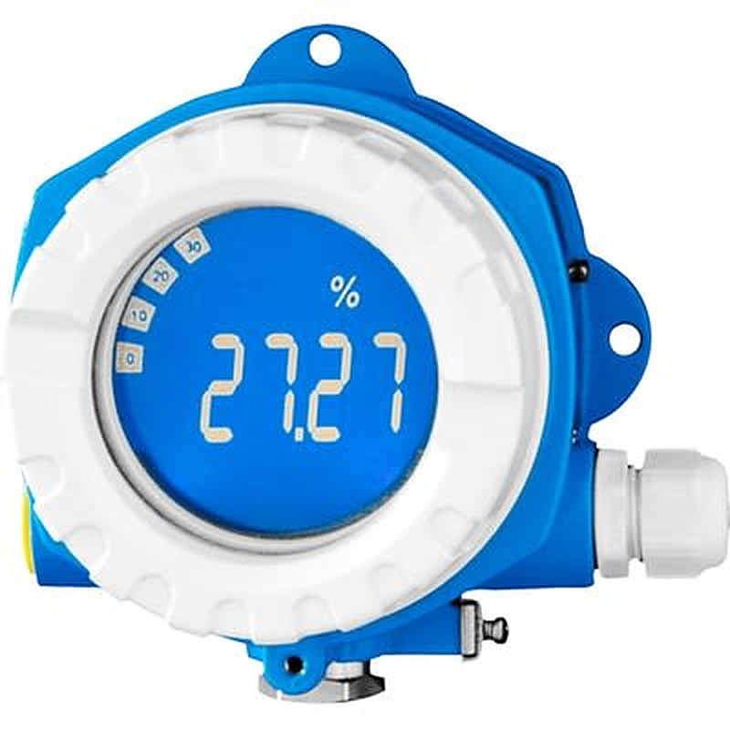 Endress+Hauser RIA14 LCD Backlight Field Housing Loop-powered Indicator for Current,  122 mm  x 122 mm
