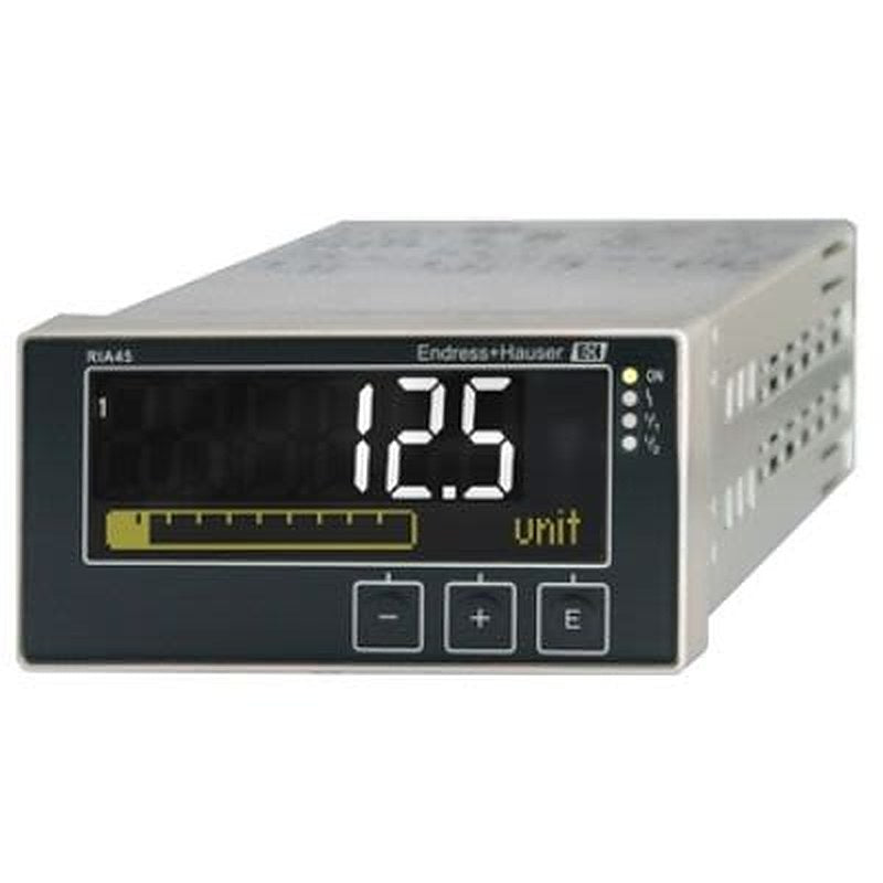 Endress+Hauser RIA45 LCD Digital Panel Multifunction Meter for RTD Temperature Prob, 45 mm x 92 mm