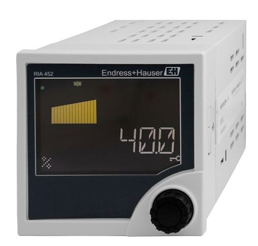 Endress+Hauser RIA452 LCD Multi-Function Panel Meters for Current, Power, Pulse, Relay, Voltage,  92 mm  x 92 mm