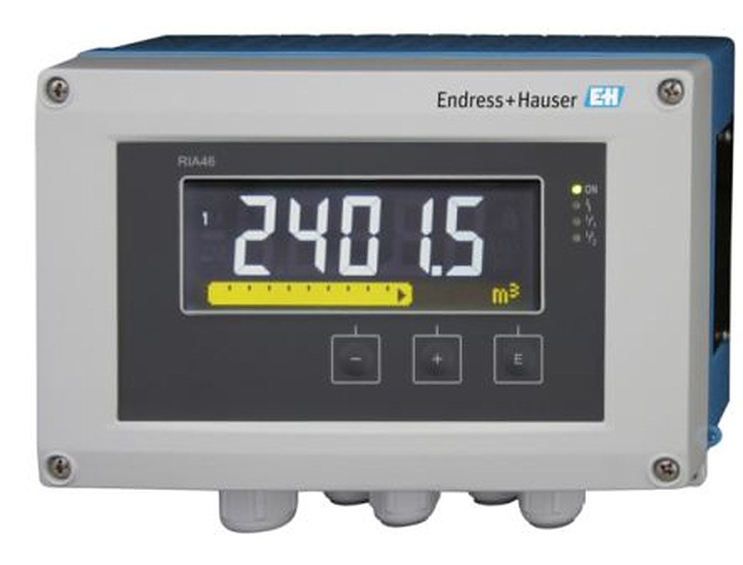 Endress+Hauser RIA46 LCD Multi-Function Panel Meters for Temperature, Voltage, Resistance, Current