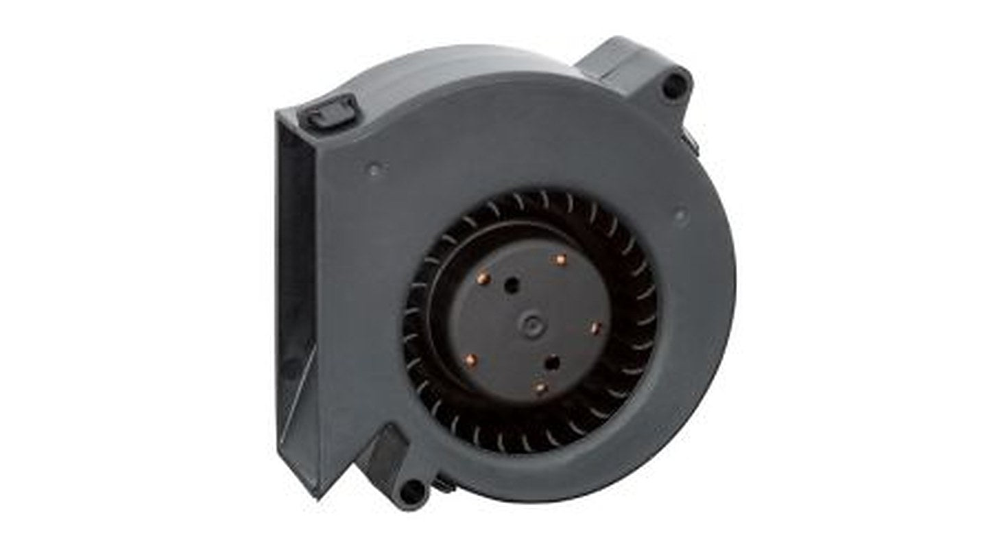 ebm-papst RL 48 Series Radial Centrifugal Fan, 12V, 28 m³/h, DC Operation 75 mm x 75mm x 27 mm
