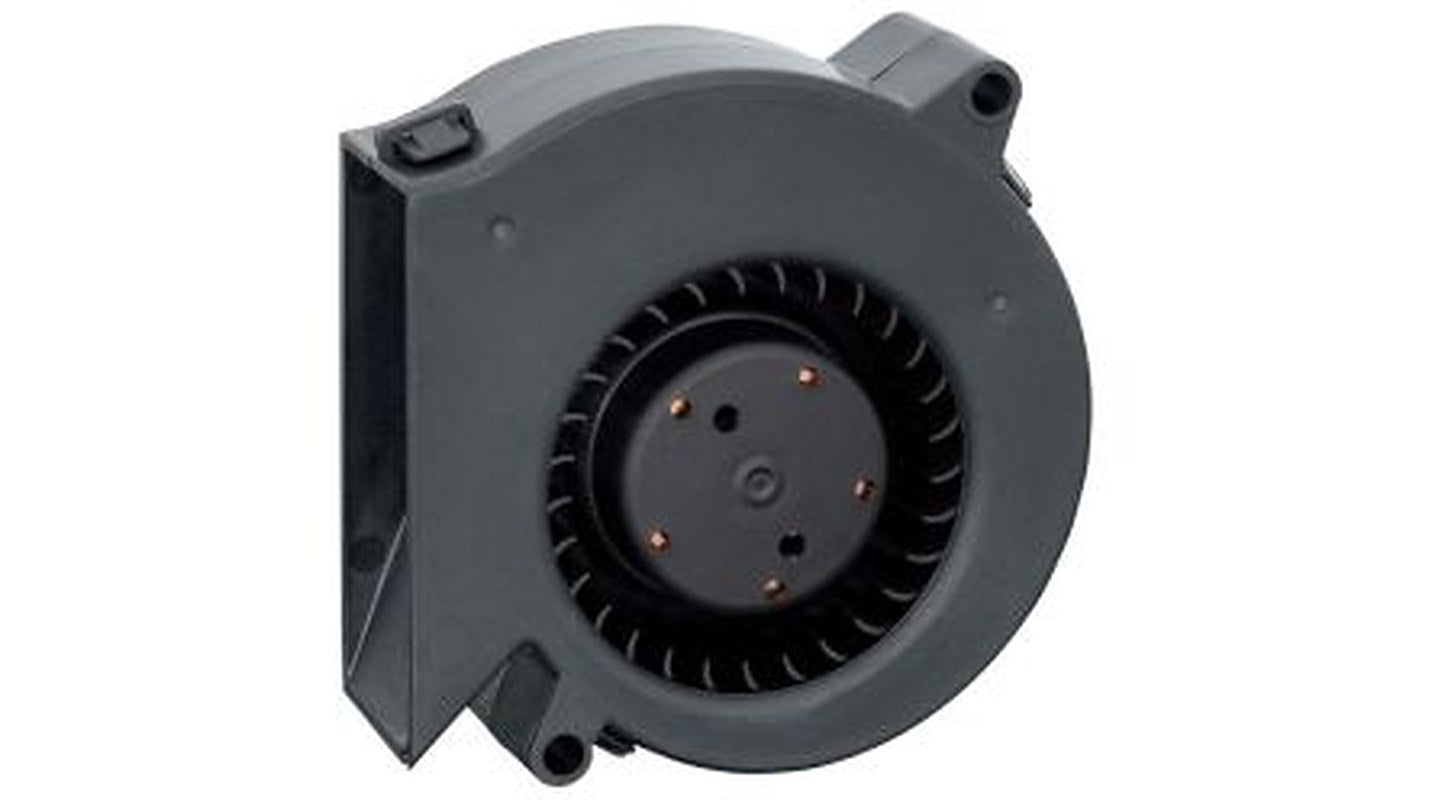 ebm-papst RL 48 Series Radial Centrifugal Fan, 24V, 28 m³/h, DC Operation 76 mm x 76mm x 27 mm