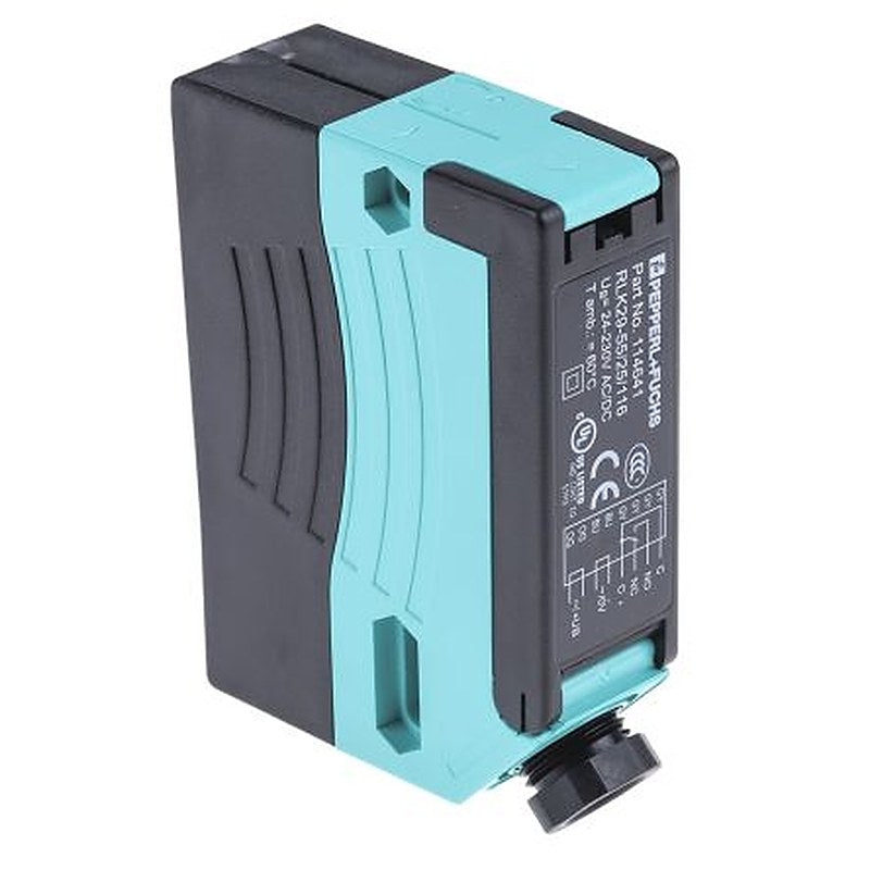 Pepperl + Fuchs Retroreflective Photoelectric Sensor, Block Sensor