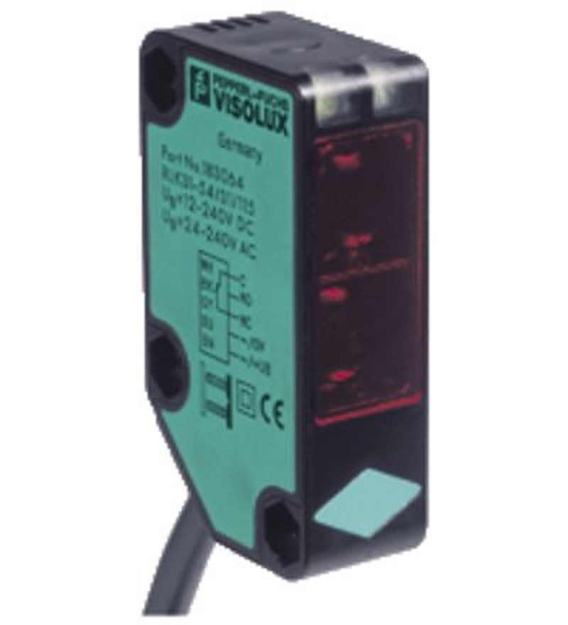 Pepperl + Fuchs Retroreflective Photoelectric Sensor, Block Sensor