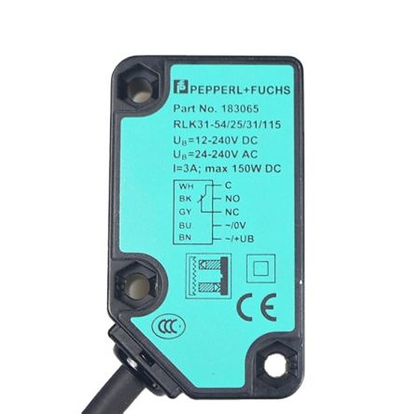 Pepperl + Fuchs Retroreflective Photoelectric Sensor, Block Sensor