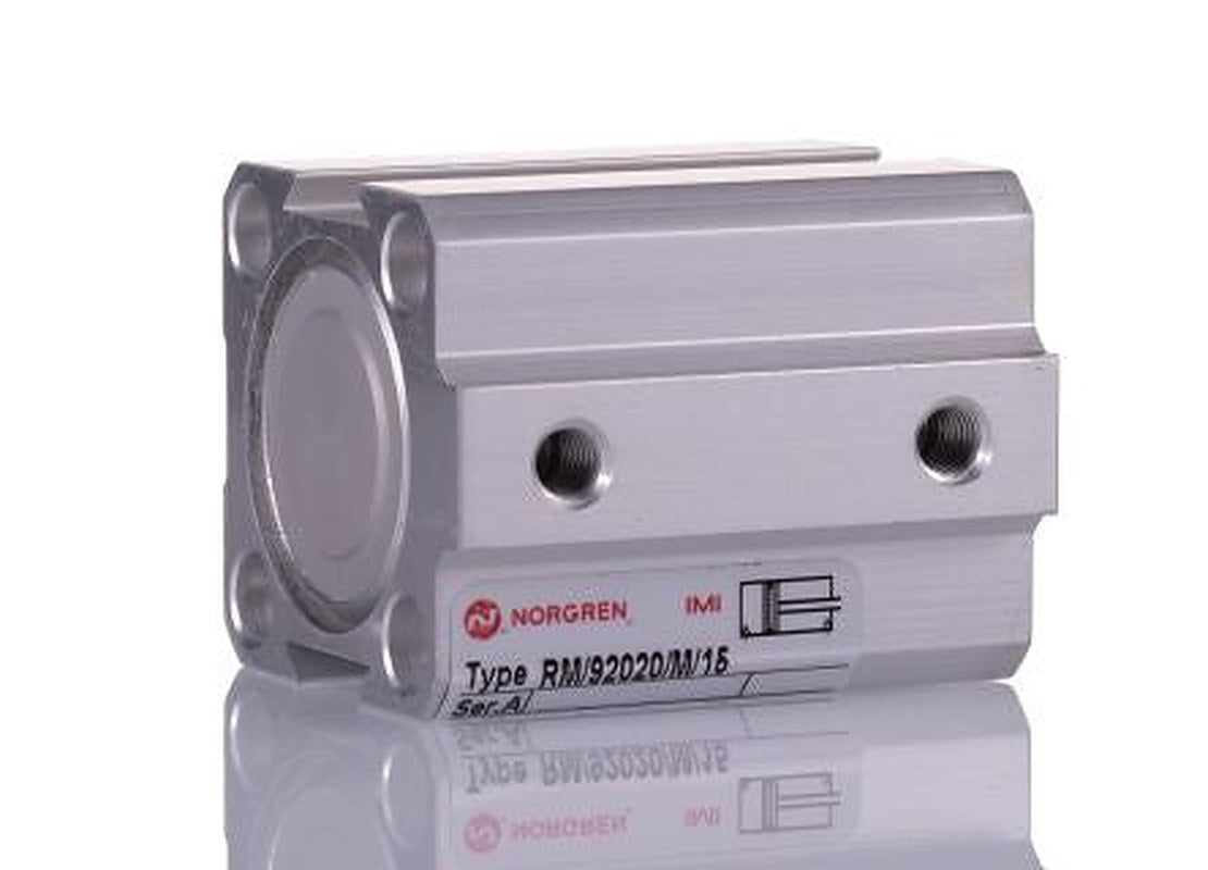 Norgren Pneumatic Cylinder - 20 mm Bore, 15 mm RM/92020/M Series, Double Acting Acting