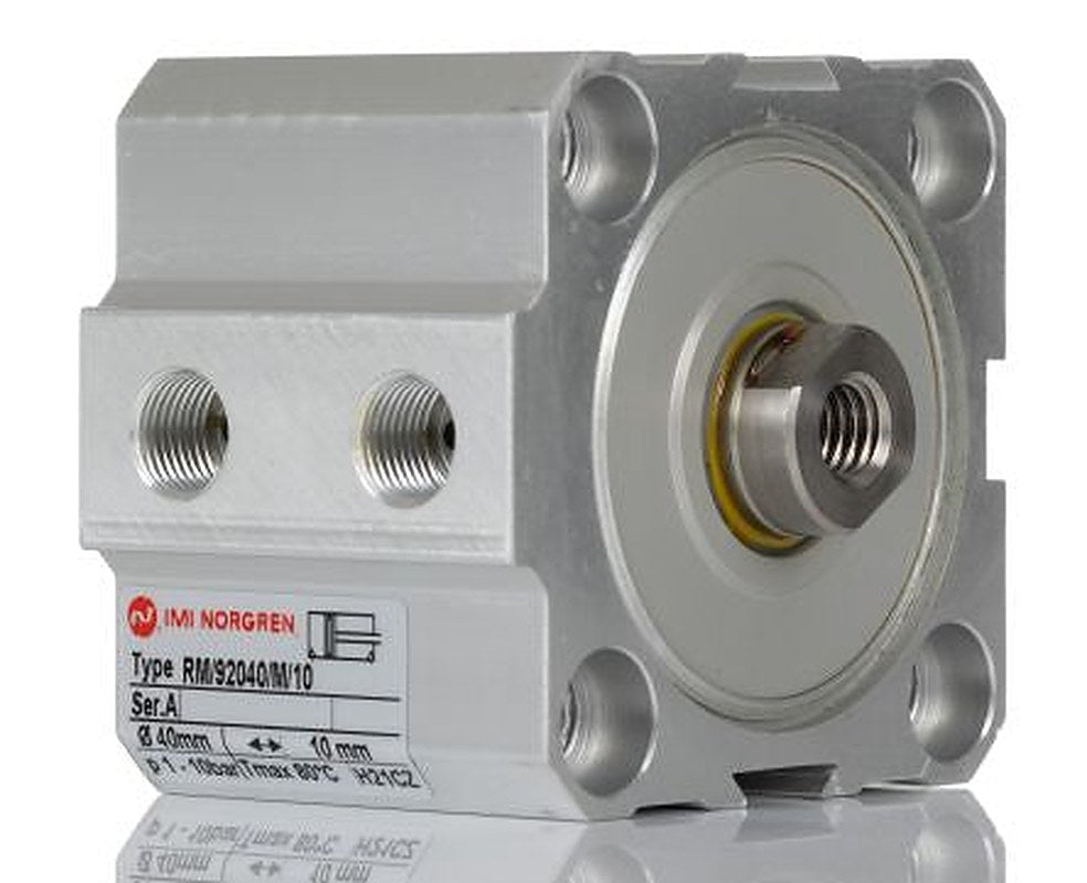 Norgren Pneumatic Cylinder - 92040 40 mm Bore, 10 mm RM/92040/M Series, Double Acting Acting