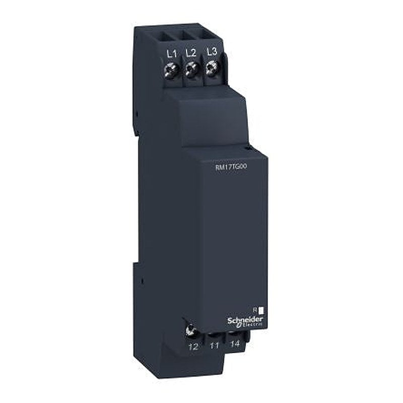Schneider Electric Monitoring Relay, 3 Phase, SPDT, DIN Rail, 528V ac