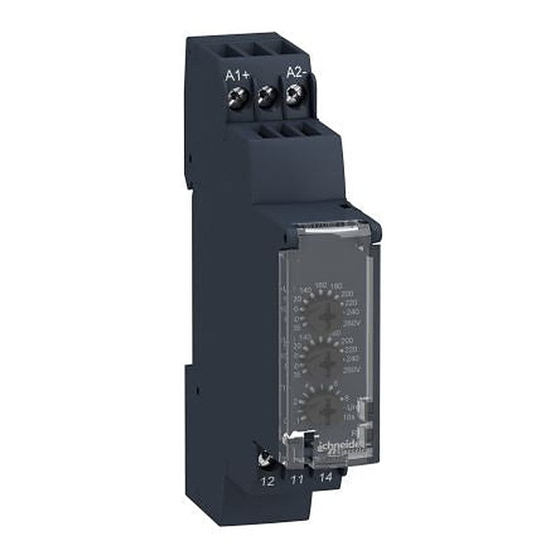 Schneider Electric Monitoring Relay, 1 Phase, SPDT, DIN Rail, 260V ac