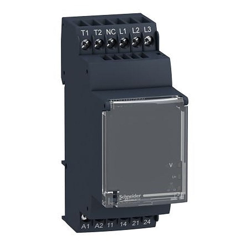 Schneider Electric Temperature Monitoring Relays, 3 Phase, 2 NO, DIN Rail, 264 V dc 264V ac